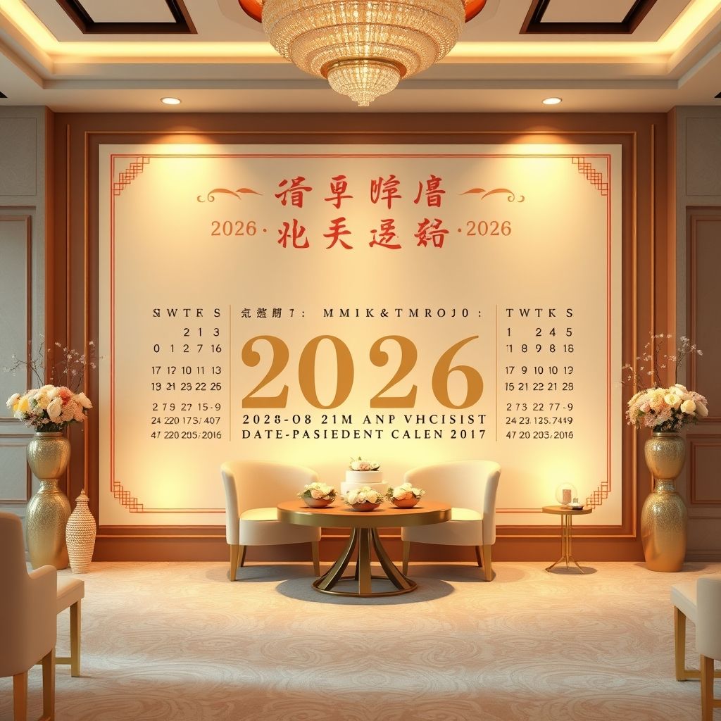 ปฏิทินฤกษ์แต่งงานปี 2569 ฟรี! เคล็ดลับการเตรียมงานที่สุดยอด